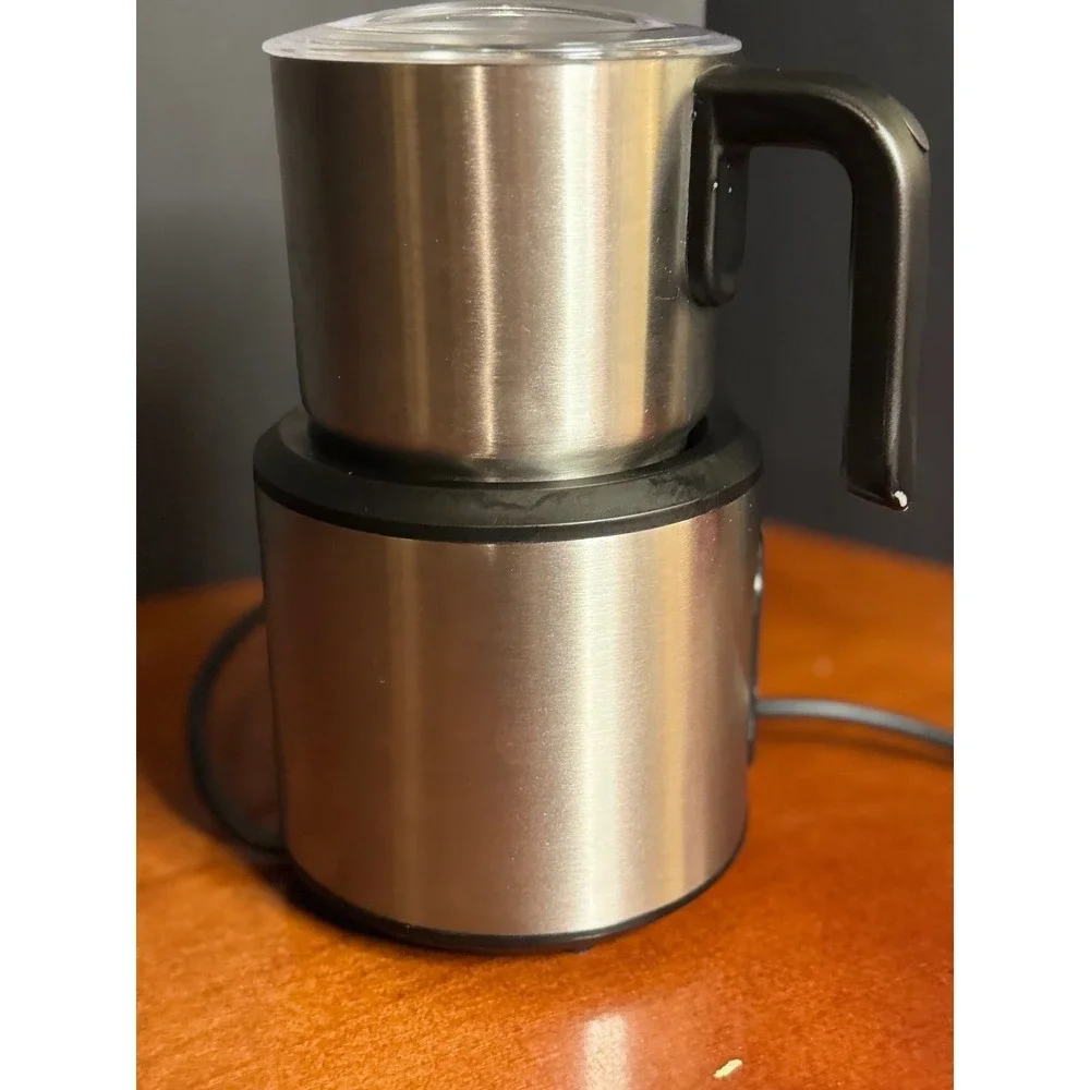 Pansonite NPJ-01 Electric Milk Frother Steamer Stainless Steel 4-in-1 500W